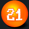 fourth Hot Lotto Number for 12/17/2011 is 21