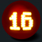 The Powerball winning number is 16